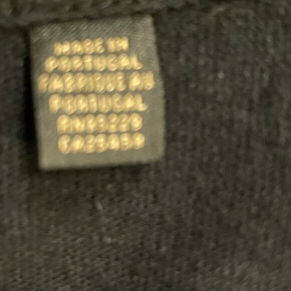 Ted Baker Kathley Top Black Cotton Linen Blend Ruffled SZ 4 US 10 Sleeveless - Picture 5 of 10